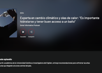Sonar FM | Experta en cambio climático y olas de calor: «Es importante hidratarse y tener buen acceso a un baño»