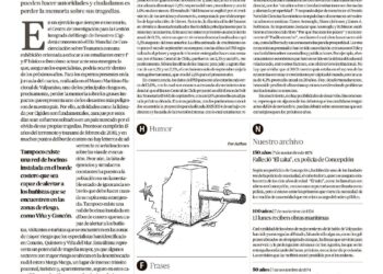 El Mercurio de Valparaíso (Editorial) | El olvido del riesgo de un tsunami