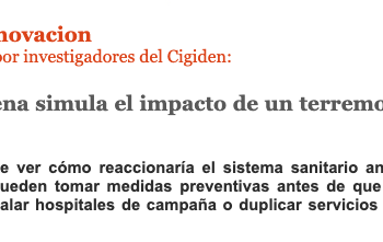 Nex News | Plataforma chilena simula el impacto de un terremoto en la red de salud