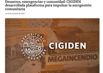 Radio del Mar | Desastres, emergencias y comunidad: CIGIDEN desarrollada plataforma para impulsar la autogestión comunitaria