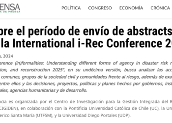 AdPrensa | Se abre el período de envío de abstracts para la International i-Rec Conference 2025