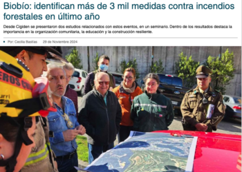 Diario Concepción | Biobío: identifican más de 3 mil medidas contra incendios forestales en último año
