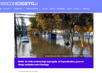 El Desconcierto | DANA: En Chile se llama baja segregada, es impredecible y pone en riesgo ciudades como Santiago