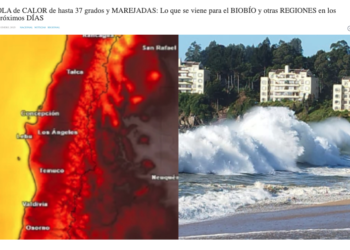 Amigos Penquistas | OLA de CALOR de hasta 37 grados y MAREJADAS: Lo que se viene para el BIOBÍO y otras REGIONES en los próximos DÍAS
