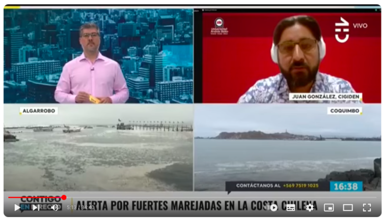 CHV | Marejadas Chile: fenómeno natural evidencia riesgos en la planificación costera