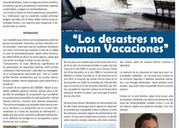 El Longino | “Los desastres no toman vacaciones”