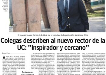LUN | Colegas describen al nuevo rector de la UC: «Inspirador y cercano»