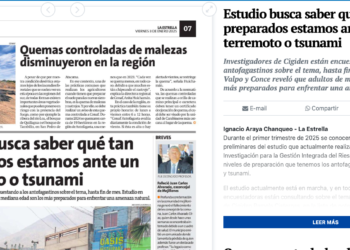 La Estrella de Antofagasta | Estudio busca saber qué tan preparados estamos ante terremoto o tsunami