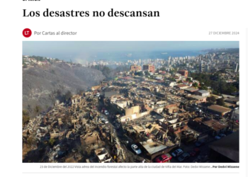 La Tercera | Los desastres no descansan