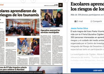 El Líder de San Antonio | Escolares aprendieron de los riesgos de los tsunamis