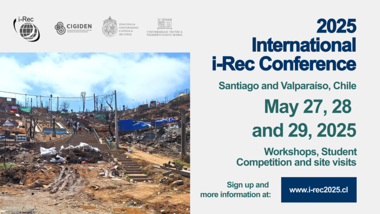 Conferencia Internacional i-Rec 2025: (in)formalidades en la gestión del riesgo y la reconstrucción