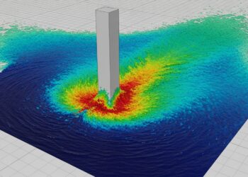 Olas de tsunamis provocan vórtices que generan socavones que ponen en peligro la edificación costera