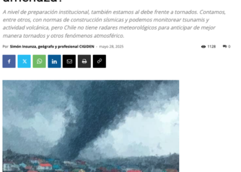 CodexVerde | Tornados en Chile, ¿una nueva amenaza?