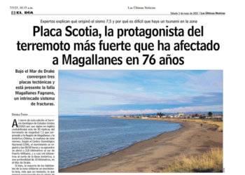 LUN | Placa Scotia, la protagonista del terremoto más fuerte que ha afectado a Magallanes en 76 años