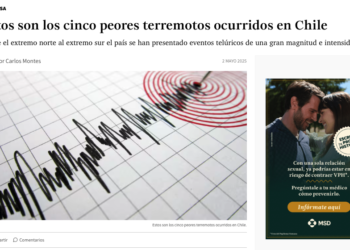 La Tercera | Estos son los cinco peores terremotos ocurridos en Chile