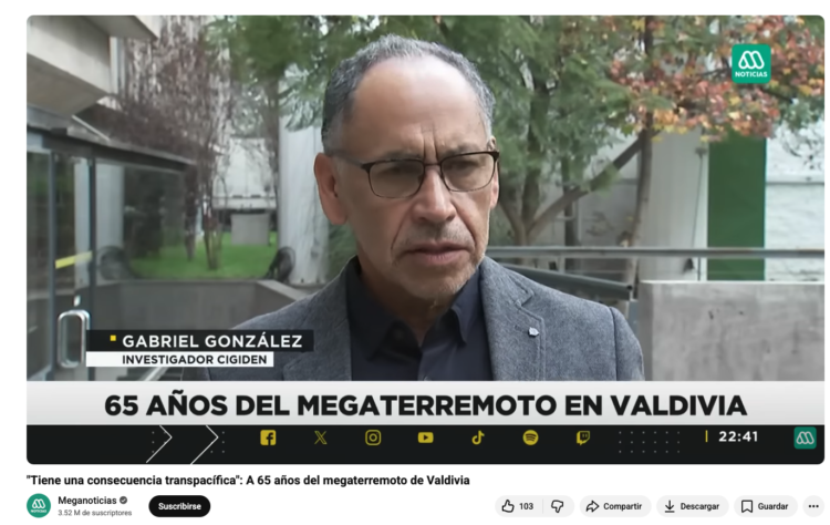 Meganoticias | «Tiene una consecuencia transpacífica»: A 65 años del megaterremoto de Valdivia