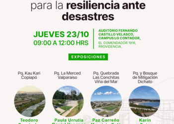 Simposio “Nuevos espacios públicos para la resiliencia ante desastres”￼