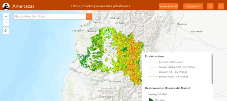 Nueva Central de Plataformas CIGIDEN centraliza el acceso a herramientas y a datos geoespaciales para la Gestión del Riesgo de Desastre