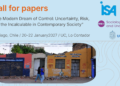 Call for papers: International Sociological Association WG04 Sociology of Risk and Uncertainty Mid-Term Conference